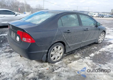 2007 Honda Civic Lx из США, поврежденный, VIN 1HGFA16597L077699